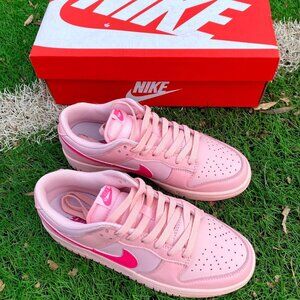 Nike Dunk Pink Low-Top Women's sports shoes